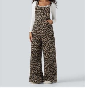 Leopard Print Jumpsuit